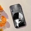 Tokyo G-Ghoul Kaneki Ken Anime Phone Case For Samsung Galaxy A73,A72,A71,A70,A53,A52,A51,Others Soft Black Cover
