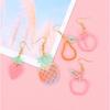 Silicone Earring Molds Resin Drop Jewelry Moulds Fruit/Vegetable Series Jewelry Making Molds for Kids and Teens Crafting