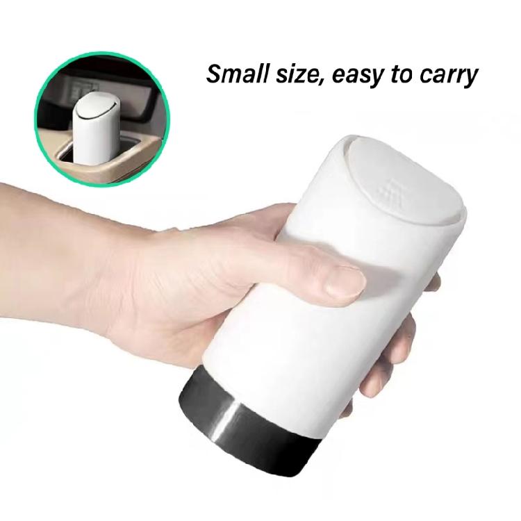 Car Trash Can with Lid, Car Dustbin ABS,Leakproof Vehicle Trash Bin, Small Garbage Bin for Car Offices