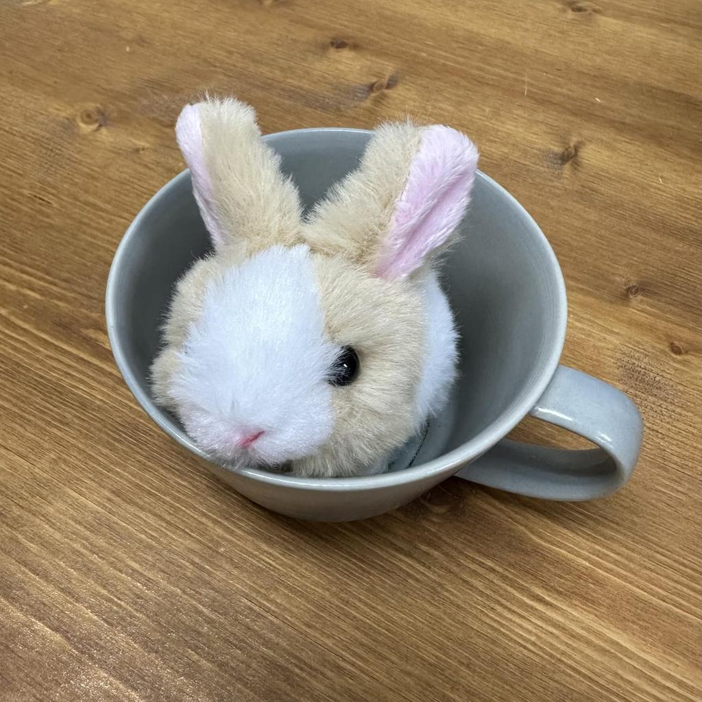 Cute Sales MOU MOU Rabbit Plush Toy, SS Beige, F0331