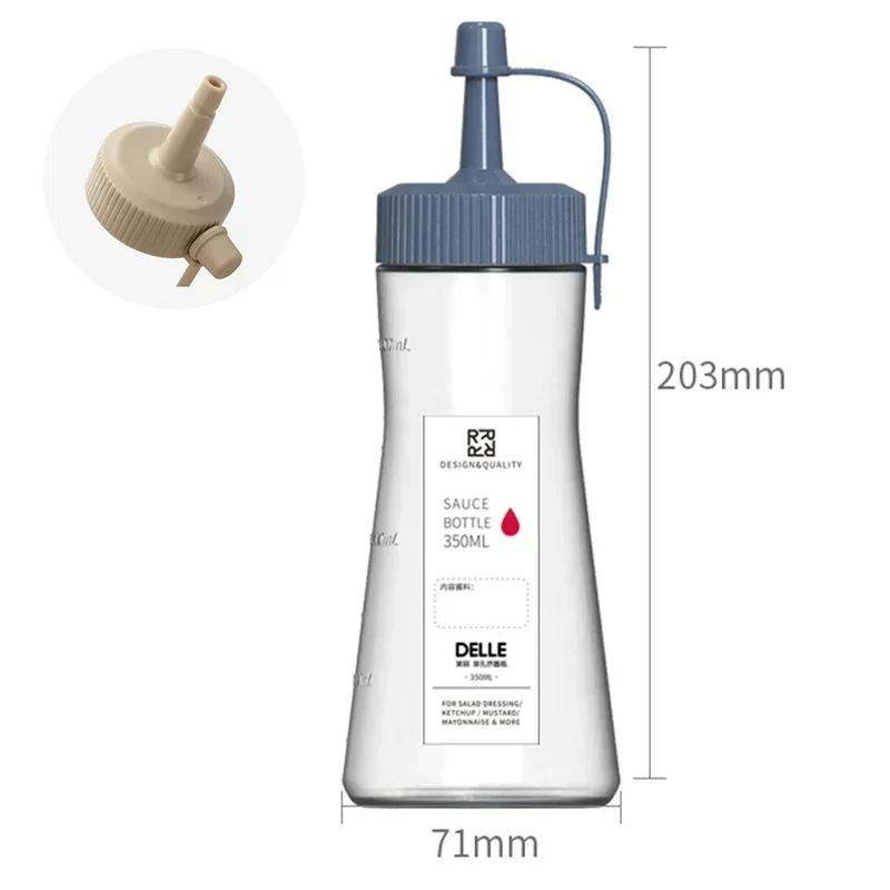 5 Loch Quetschflaschen Gewürzflaschen mit Düsen Ketchup Mayonnaise Quetschflasche Honigspender Küchenhaushaltsbedarf
