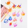 Geometric Earring Mold DIY Necklace Pendant Flower Crystal Epoxy Resin Molds