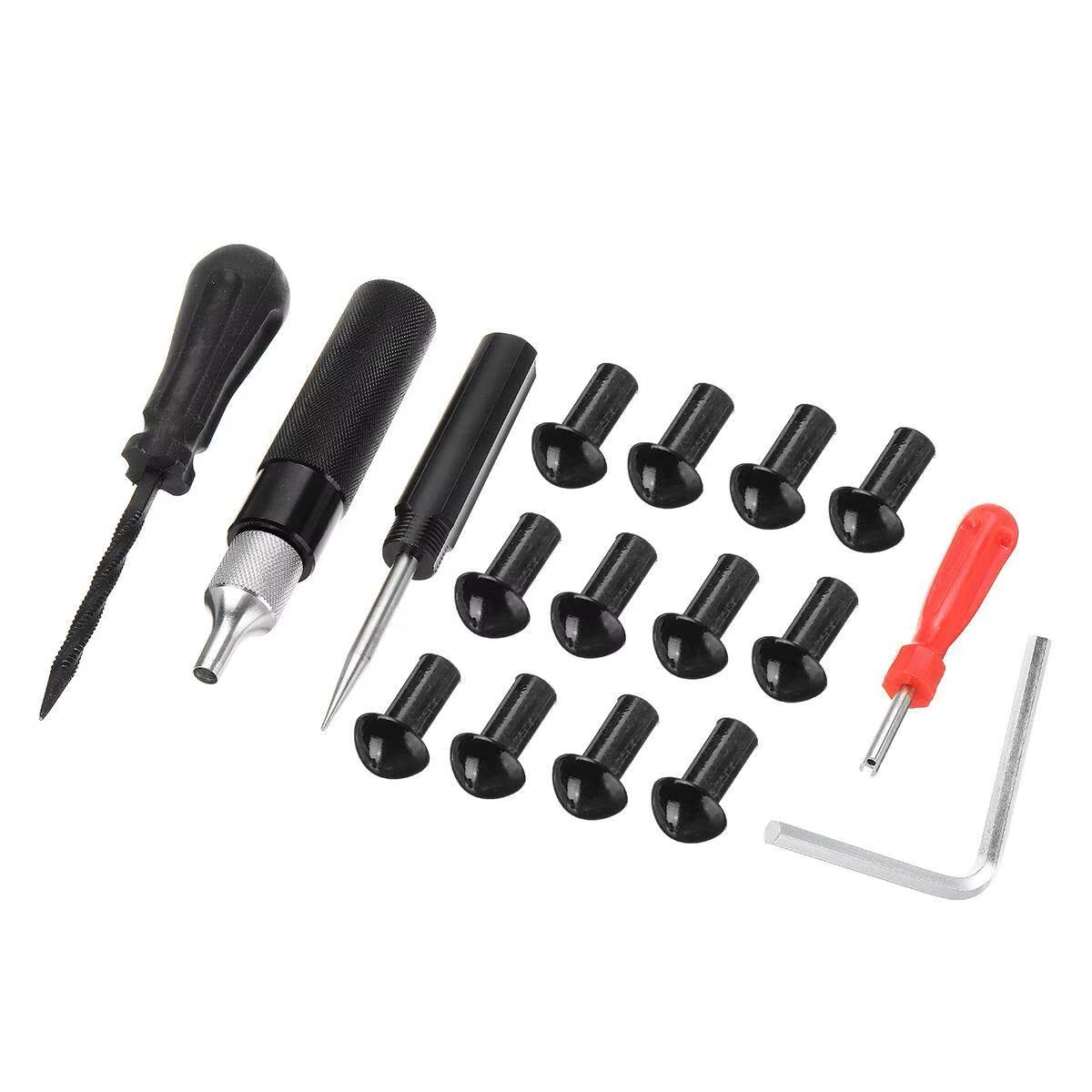 

Car Motorcycle Tire Repair Tool Quick Repair Kit Vacuum Tyre Repair Puncture Mushroom Plug Nozzle Tire