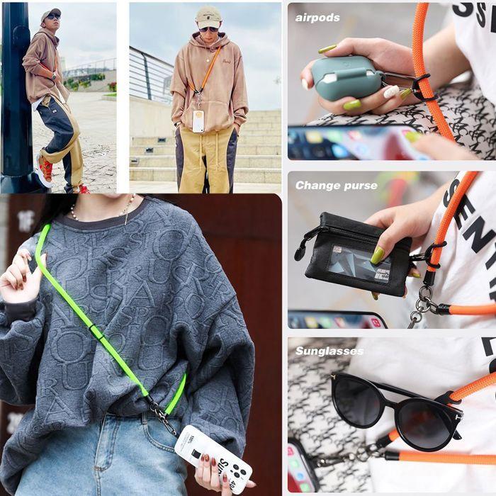 Fodral för Xiaomi 15T Pro - Svart flytande silikonskydd med robust grön snodd