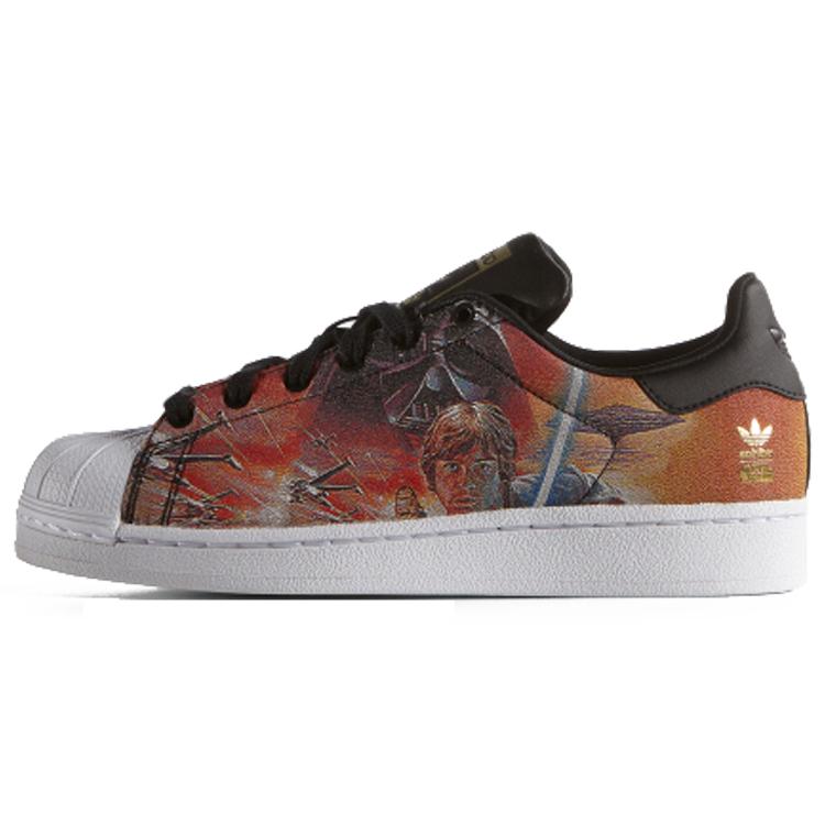 

Adidas Originals Superstar Star Wars J Star Wars Low top Kids Skateboarding Shoes Brown Teenagers B24726 35.5