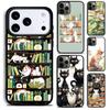 Cartoon Cats Phone Case For iPhone 17 16 15 14 13 12 11 Pro Max Plus 17Air Soft Silicone Cover