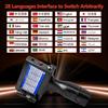 2-12.7mm 4.3inch Adjustable Printing Size Handheld Inkjet Printer Resistive Touch Color Screen Digital Automatic Coding Machine