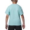 (GS) Air Jordan Ripped Flight T-shirt 'Mint Blue' Kids' HQ7147-382