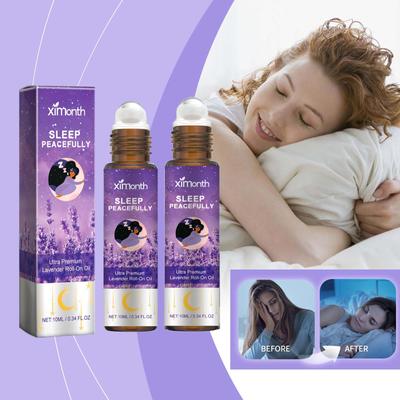 Bileşik Yağ Lavanta Uyku Sabit Uykusuzluk Topun Rahat Derin Uykusuna Yardımcı Olur10ml