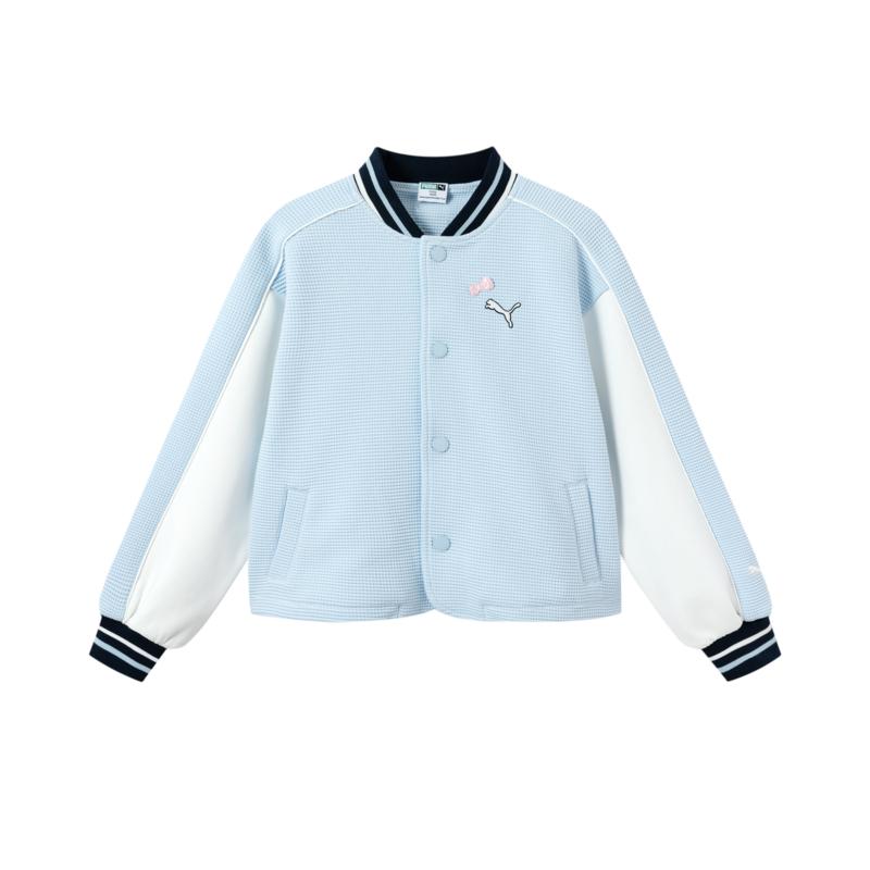 PUMA Kids Baseball Jerseys Baseball Collar Thickened 353325105003-80001 120cm
