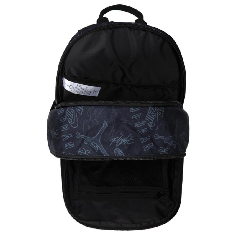 Jordan Polyester Backpack Unisex Jet Black Jordan JD2413006AD-001