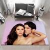 TV T The Vampire Diaries Floor Mat Eco Flannel Doormat Non Slip Odorless Indoor Floor Rug Soft Short Plush Home Mat