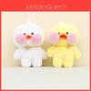 Adorable Plush Duck Keychain Cute Stuffed Toy Bag Charm In Yellow White Pink 12cm