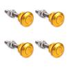 22mm 1Pc/4Pcs Universal Car Push Button Bonnet Hood Pins Kit Aluminum Quick Release Latch Bumper License Plate Lock Clip