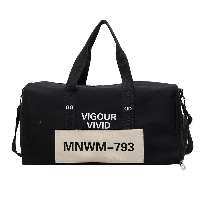 

Crossbody Sports Fitness Bag Independent Shoes Large Capacity Travel Bag чёрный