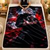 Flannel BlanketTokyo Ghoul Warm Soft Throw Blanket for Indoor Sofa Bed Living Room Use