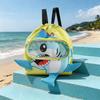 Large Capacity Wet-Dry Separation Swim Bag Dual-Use Backpack Beach Sandproof Bag