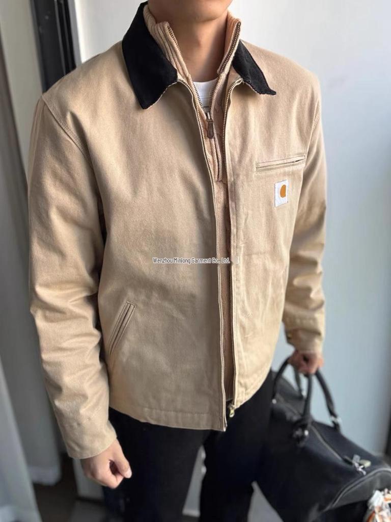 Carhartt Detroit Retro Canvas Jacke mit Baumwollpolsterung