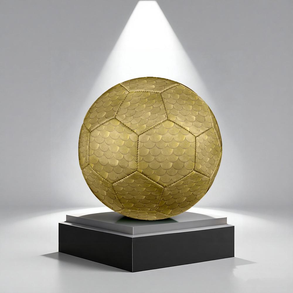 1pc Golden Scales Size 5 Soccer Ball Professional Match Training Football Indoor &Outdoor Sports Ball Lightweight Durable C6589