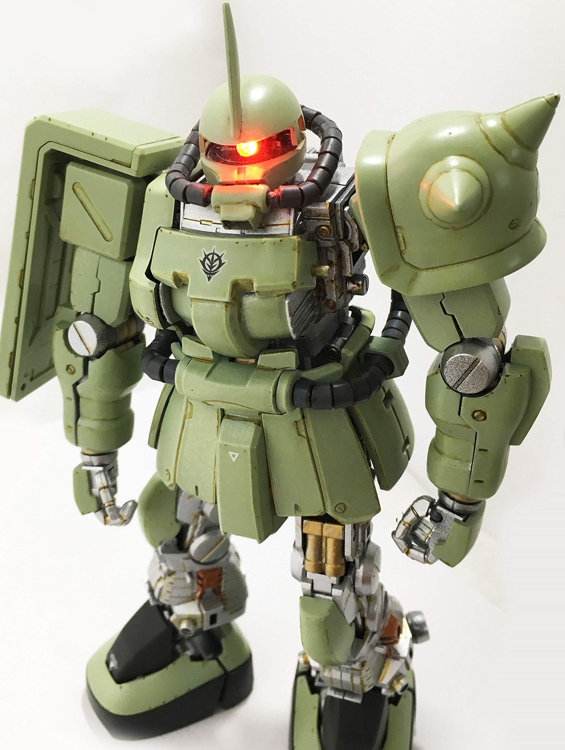 

MG Zaku II Тип F2 Горький MS-06F-2 (Новый Custom) 1/100 зелёный