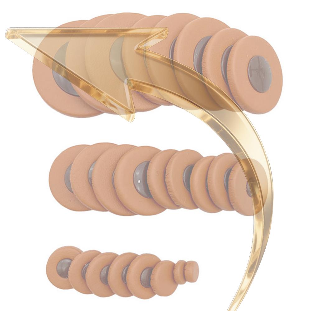 

Sax Pads Multi Size Alto Sax Pads Long Lasting Leather Saxophone Cushions Sax Leather Pads for Sax Enthusiasts Players China Mainland