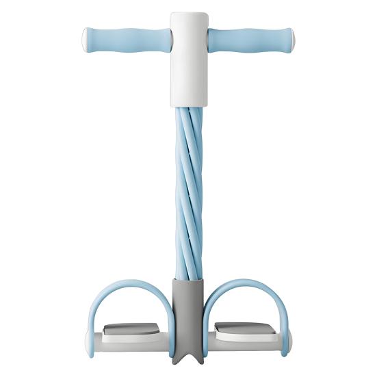 4/6-Tube Pedal Puller Resistance Band with Handle TPE Elastic Yoga Sit-up Pull Rope Men Women Pedal Tensioner Exerciser Workout Equipment