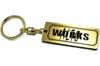 Alto Works Gold Black Double Ring Acrylic Original Keychain Custom Parts A-465-1 & (HA36S, HA21S, CR22S)
