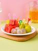 Reusable 26 Letters Fruit Fork Kids Food Pick Lunch Box Toothpick Cute Christmas Salad Snack Cake Dessert Fork Decoration