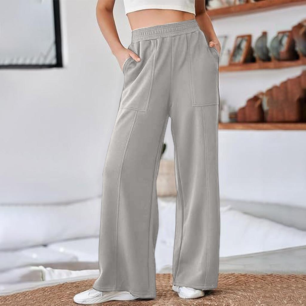 Women's Loose-fitting, High-waisted Sweatpants With Pockets, Casual Track Pants