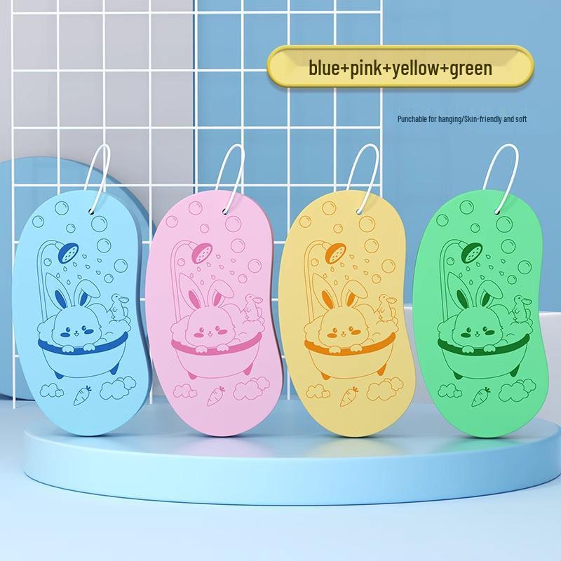 Soft Baby Bath Sponge Towel - Gentle On Skin for Kids & Women
