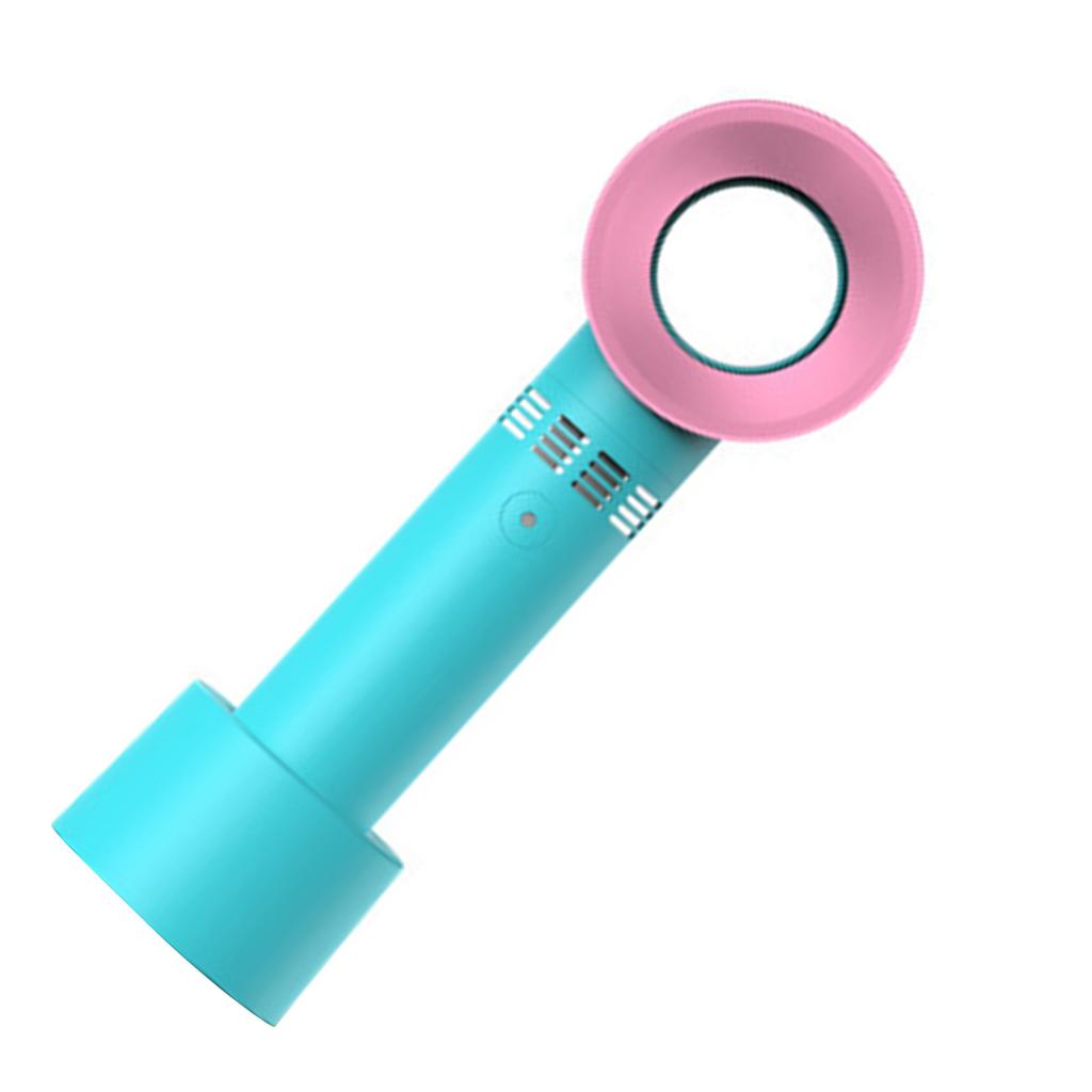 Ręczny wentylator bezłopatkowy 3 poziomy regulacji Bateria 2000 mAh Przenośny wentylator ręczny ze wspornikiem podstawy