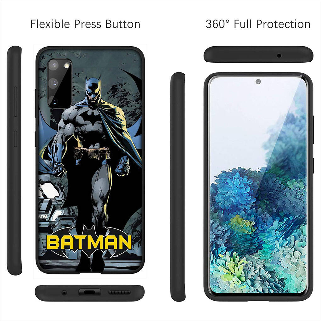 for iPhone 17 16 15 Xiaomi Poco F7 F8 X7 X6 C85 C75 C71 M8 Redmi Note 14 13 12 11 Pro Max 14C 13C 15C A4 Phone Case Comics Bat Man Bruce Wayne Batmans