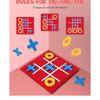 Children's Educational Tic-Tac-Toe Felt Game Board