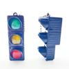 Traffic Light Keychain, Traffic Light Keychain, Car Keychain Backpack Pendant Traffic Light Model Car