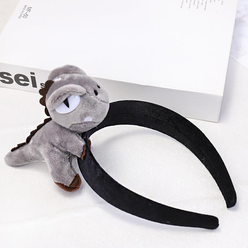 Cute Funny Cartoon Dinosaur Hairband Headband Girls Kids Hair Head Hoop Bands Accessories For Women Children Hairbands Headdress