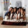 Friends TV Show D Printed Plush Throw Blanket Soft Flannel for Bedroom Living Room Sofa Picnic  Cozy Cover