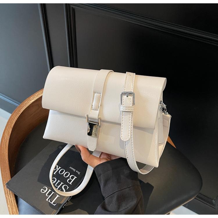 Retro Small Bag for Women, New Casual and Simple Small Square Bag, Niche and High-end Sense, Single Shoulder Crossbody Women's Bag