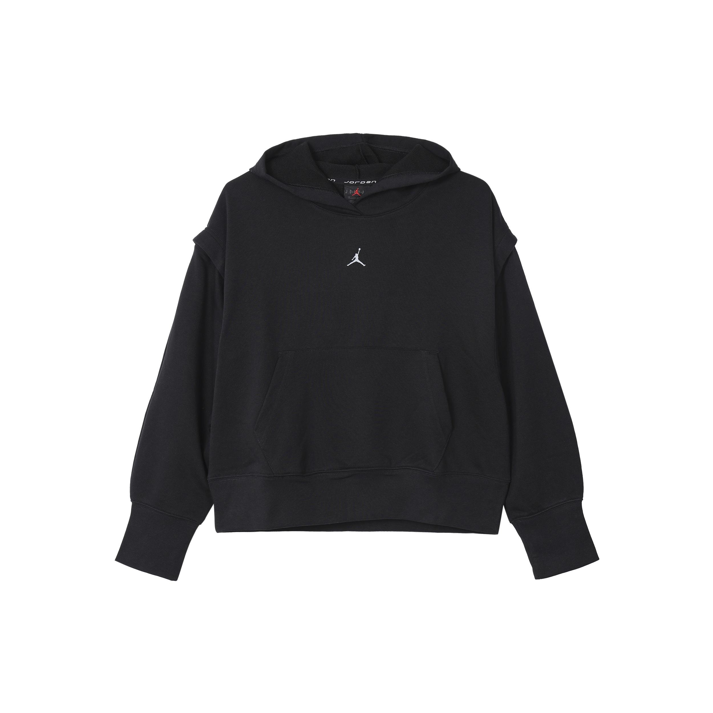 (WMNS) Air Jordan Sport Fleece Hoodie Asia Sizing Black Women s FB4610-010 XS
