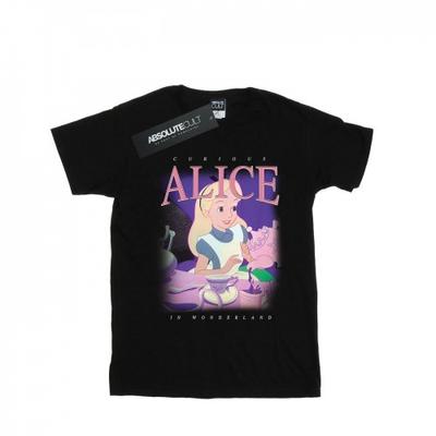 Womens/Ladies Alice In Wonderland Montage Cotton Boyfriend T-Shirt