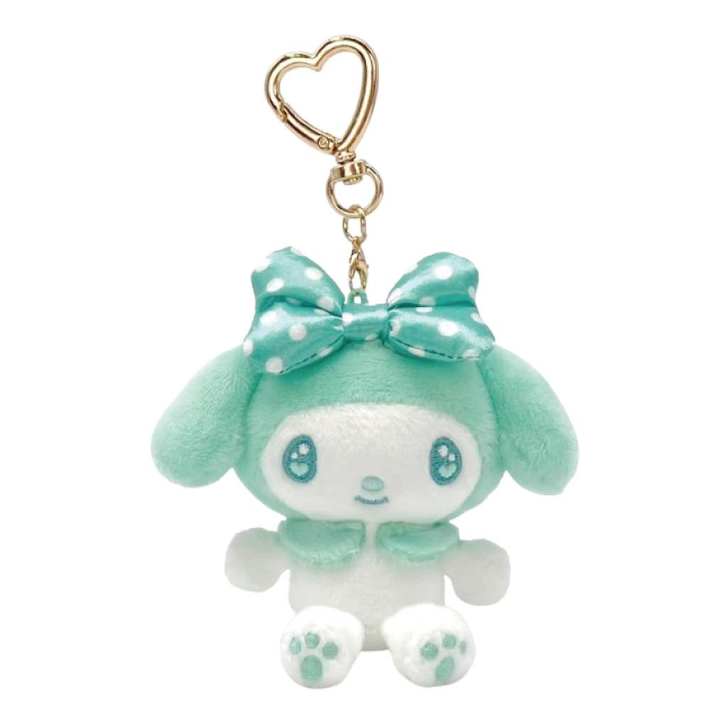 Nakajima Corporation Sanrio Characters My Melody Green Mascot H10 x x 213983-25 W9.5 D4.5cm