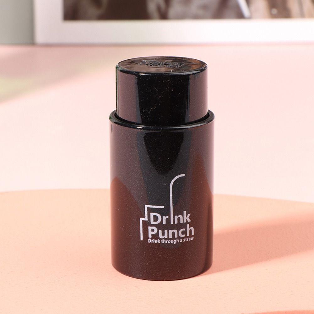 

Plastic Bottle Cover Hole Punch Cylindrical Bottle Cap Hole Maker Drink Punch Party