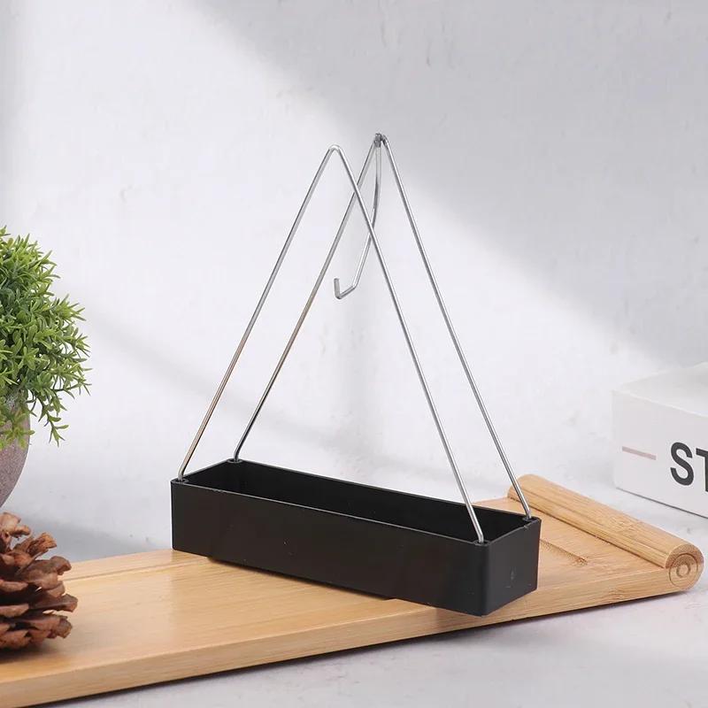 Iron Mosquito Coil Holder Triangle Mosquito Repellent Courtyard Stove Family Holder Repellent Incense Stand Incense Mosquit
