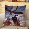 DDota DDragons BBlood Cushion Cover Soft Durable Reversible Pillow Cover Home Car MultiScene Daily Comfort Pillowcase
