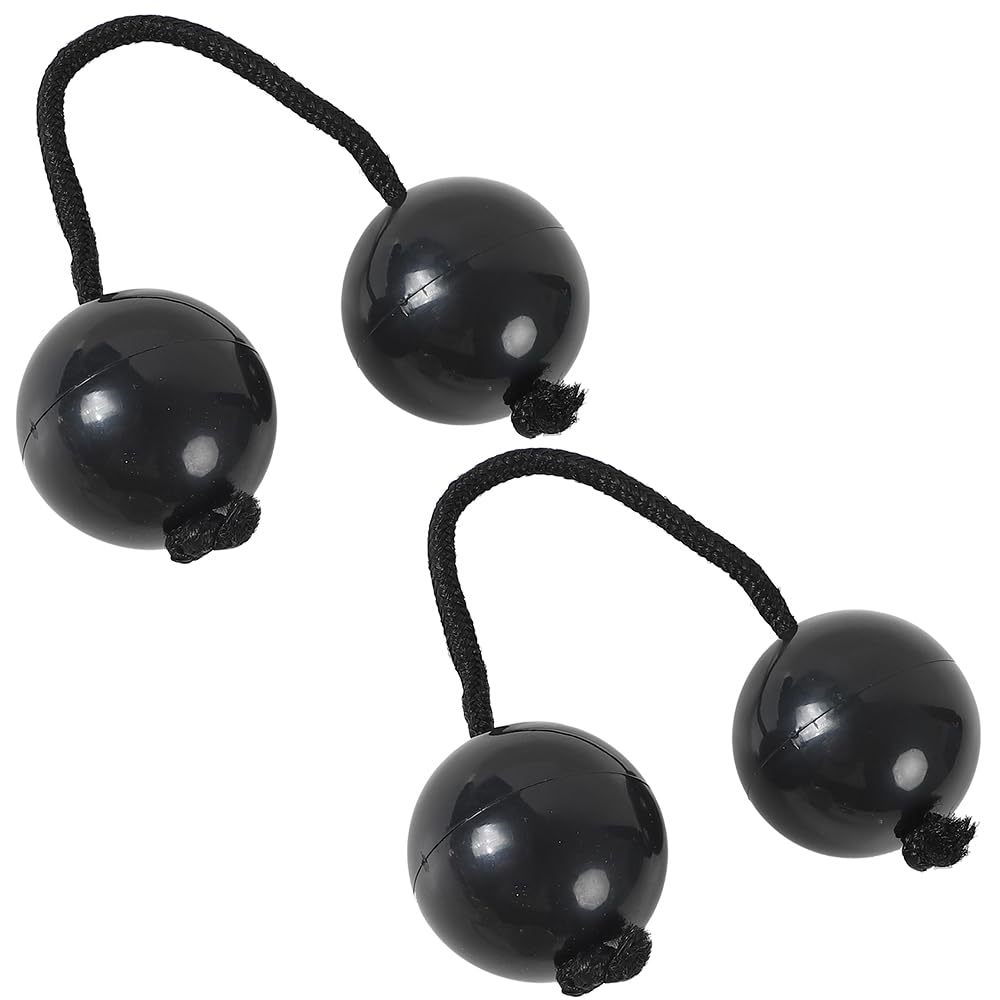 

AllBright Пачика Асалато Батика Народный инструмент Африканские маракасы Перкуссионный набор из 2 штук (черный)