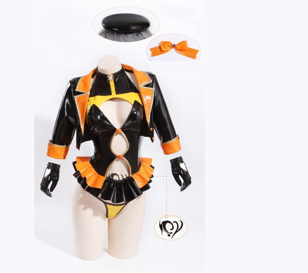 Idol Gwiazda Trening Cosplay Kostium Halloween Wino Kostium Boże Narodzenie Żółty [Pupubanbanya] [Lawenda] Jutrzejszy L+