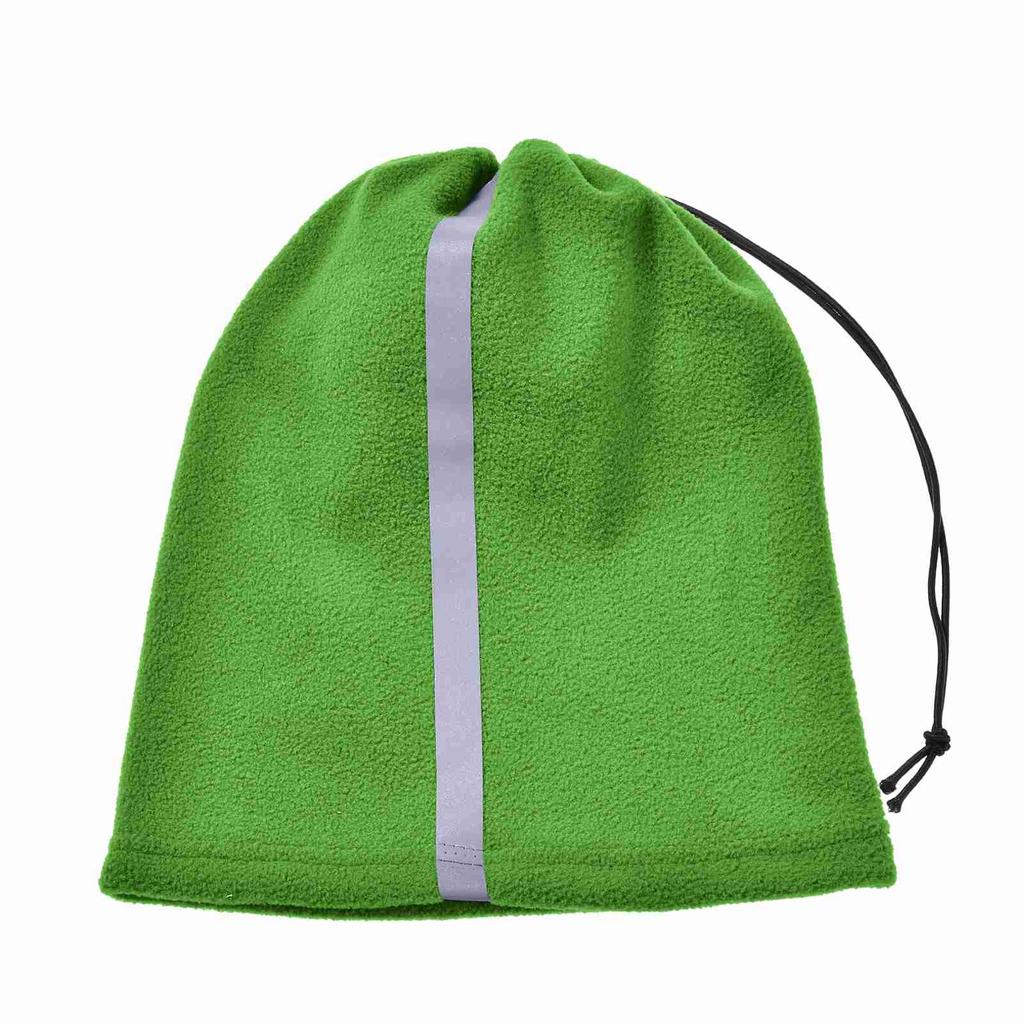 Fleece Neck Warmer Winter Fleece Neck Warmer Reflective Neck Gaiter Skiing Windproof Ski Neck Gaiter