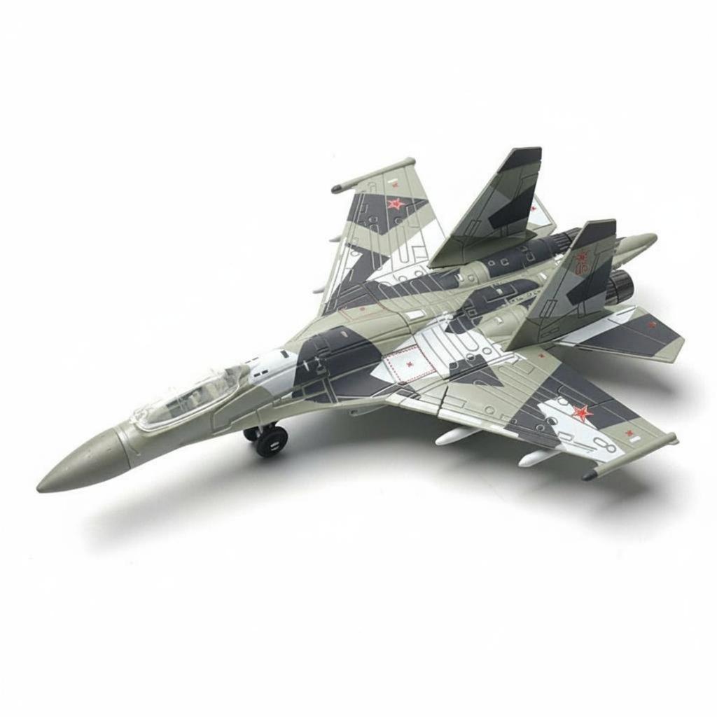 Fighter Jet Model Kit Quick Assembly DIY Aircraft for Boys, Kids