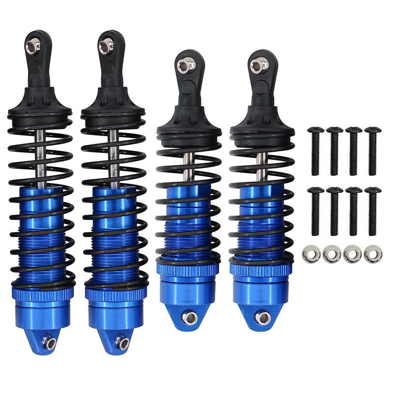 

4pcs Car Rc Front Rear Shock Absorber For 110 Traxxas Slash 4x4 Alloy 4wd Parts
