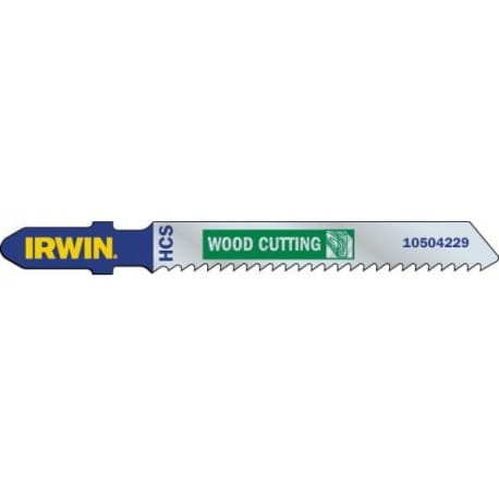 Irwin Jigsaw Blade 100Mm T101D /5Pcs/Wood