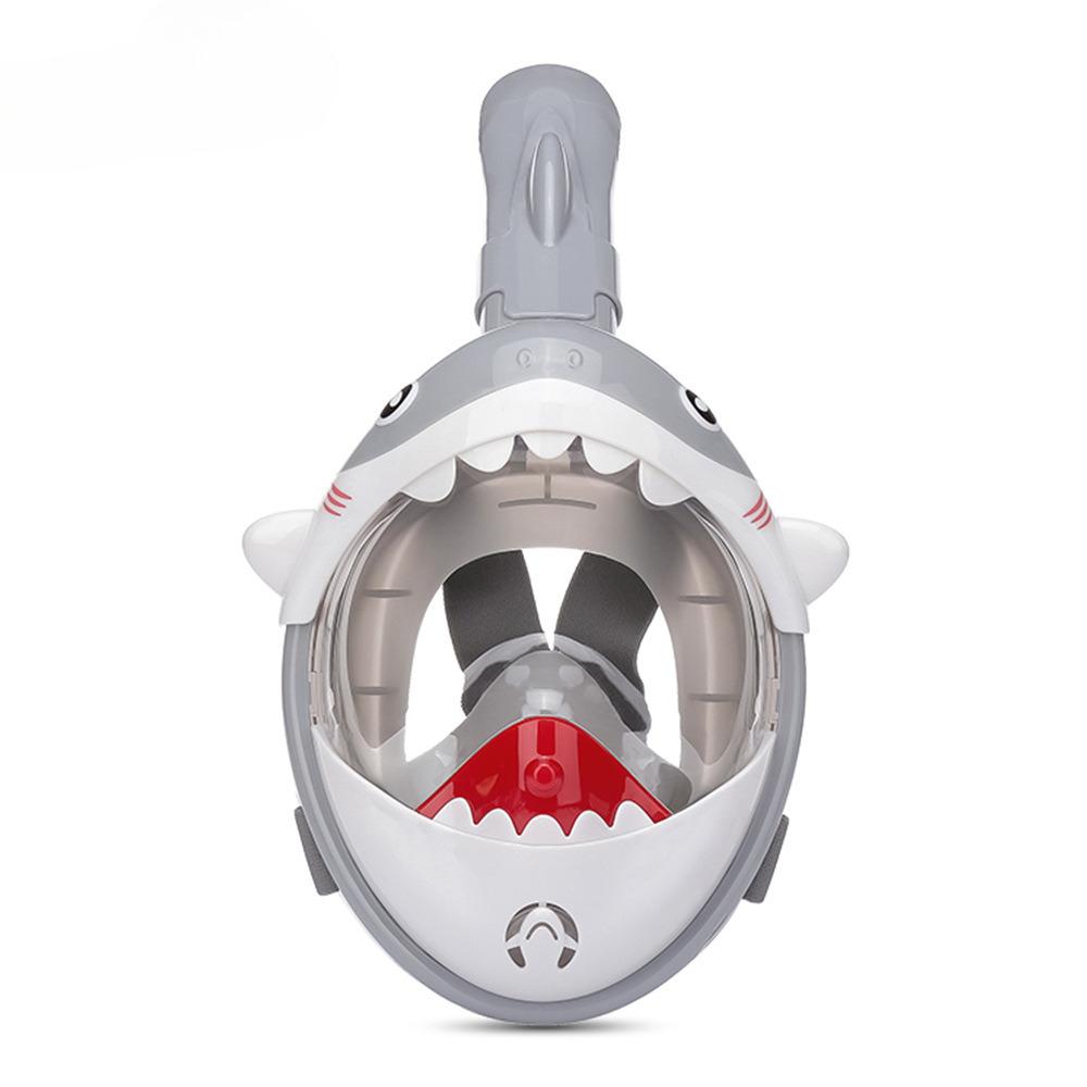 

Snorkel Mask for Kids Full Face Snorkeling Gear for Children Diving Mask with 180°Panoramic View Anti-Fog and Anti-Leak Snorkel Set for Swimming XS
